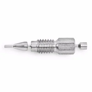 Blank nut, stainless steel, for M4 port