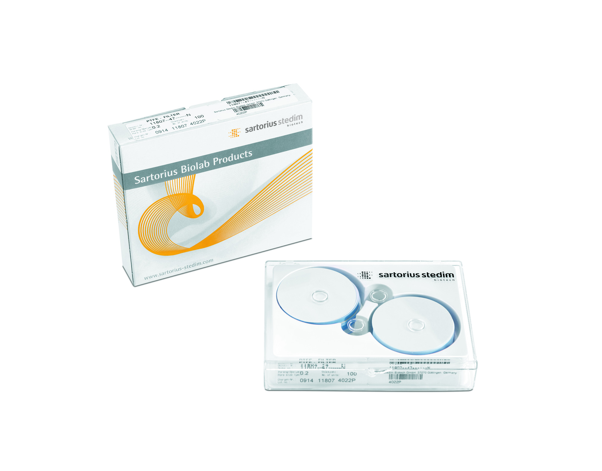 Hydrophobic PTFE Membrane Filters / Type 11807